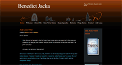 Desktop Screenshot of benedictjacka.co.uk